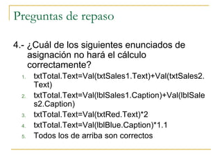 Leccion C Tutorial 2 VB 6