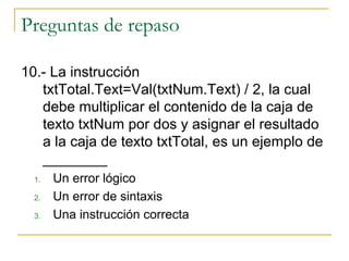 Leccion C Tutorial 2 VB 6