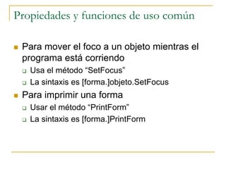 Leccion C Tutorial 2 VB 6
