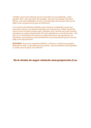 Leccion Para El 29.9.07