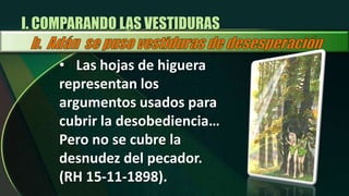 III. EL HOMBRE PUEDE ACEPTAR LA GRACIA DE DIOSa.  Aceptar la vestidura de justicia ¿Cómo podemos recibir la vestidura de justicia de Cristo en nuestras vidas?