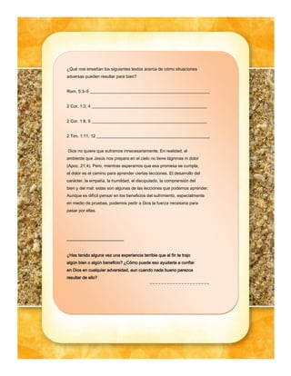 Leccion de Escuela Sabatica