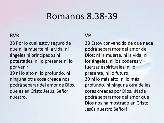 Cita Biblica Quien Nos Separara Del Amor De Dios - Citas Para Adultos En Panamá