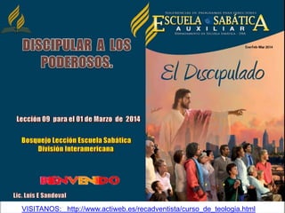 VISITANOS: http://www.actiweb.es/recadventista/curso_de_teologia.html

 