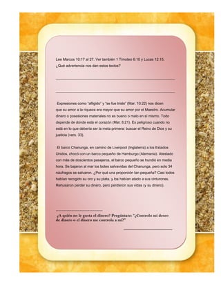 Leccion de Escuela Sabatica