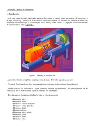 Leccion11.hornos resistencia.resistencias.calentamiento