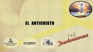 EL ANTICRISTO
 