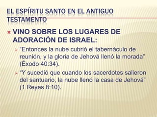 Él no hablará de Él. Juan 16:13El Espíritu Santo es Dios: Hechos 5:3-4