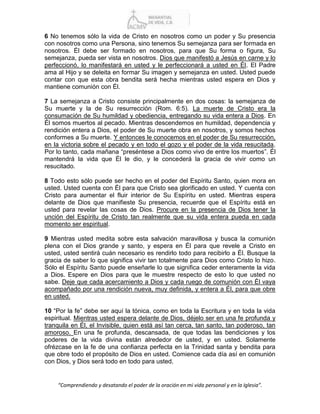 Leccion 2 taller de oración.