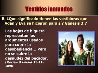 A. ¿Qué significado tiene la prueba  de lealtad que Dios les puso? Génesis 3:1-52. Dios deseaba evitarles el mal (que padre no lo quiere)Libertad de elección