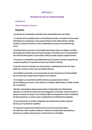 Leccion 3 a 3b | PDF