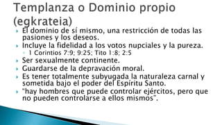 La felicidad es el resultado de circunstancias favorables: la alegría, en cambio, es el resultado de ser-como en nuestra conexión a Jesús, la vid verdadera.Es la alegría interior que irradia la vida del creyente.El sistema dominado por Satanás (mundo) no puede bloquear la fuente de gozo.Gozo/Alegría (chará) 