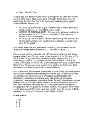 Lecciones básicas de guitarra