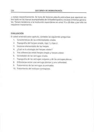 Lecciones de Dermatología