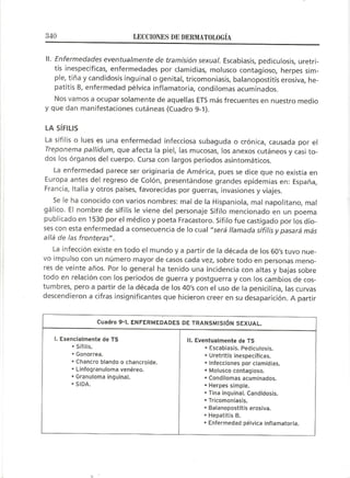 Lecciones de Dermatología