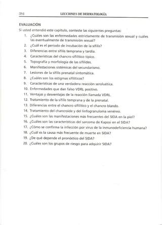 Lecciones de Dermatología