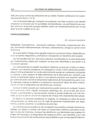 Lecciones de Dermatología