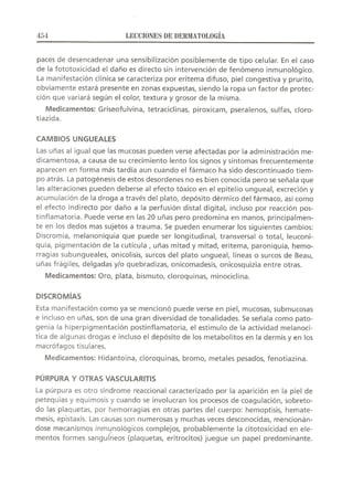 Lecciones de Dermatología