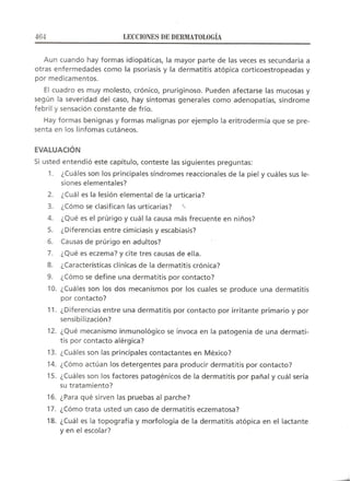 Lecciones de Dermatología