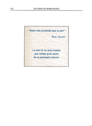 Lecciones de Dermatología