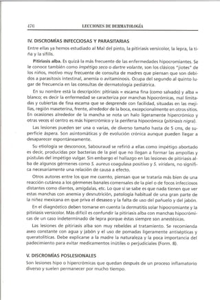 Lecciones de Dermatología