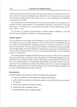 Lecciones de Dermatología