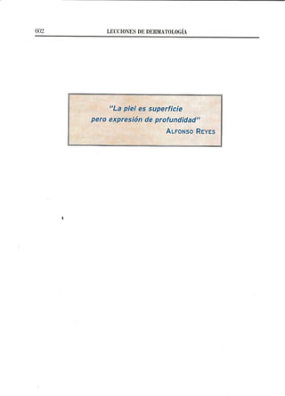 Lecciones de Dermatología