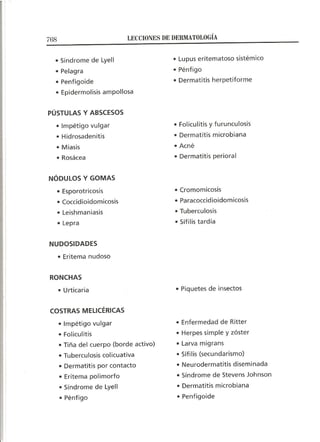 Lecciones de Dermatología