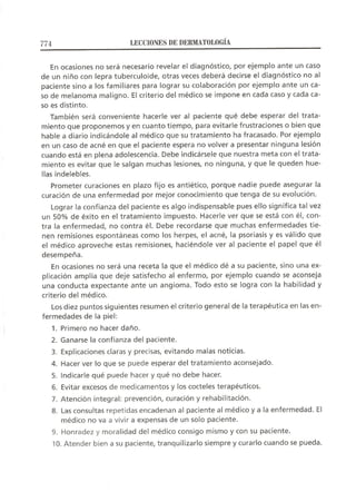 Lecciones de Dermatología