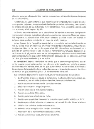 Lecciones de Dermatología
