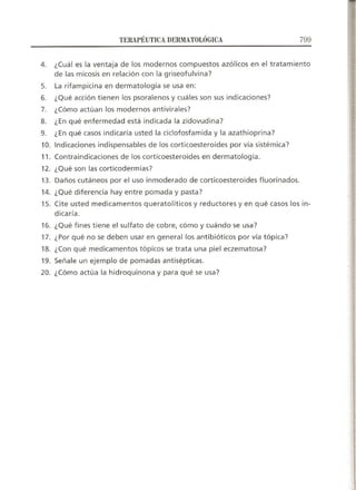 Lecciones de Dermatología