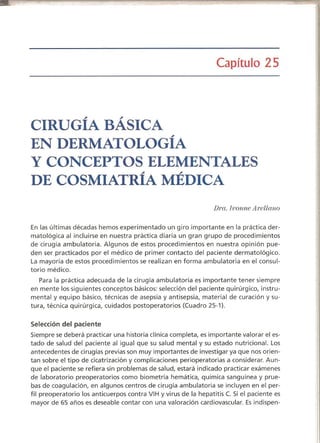 Lecciones de Dermatología