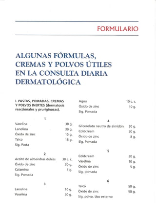 Lecciones de Dermatología