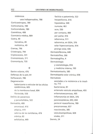 Lecciones de Dermatología