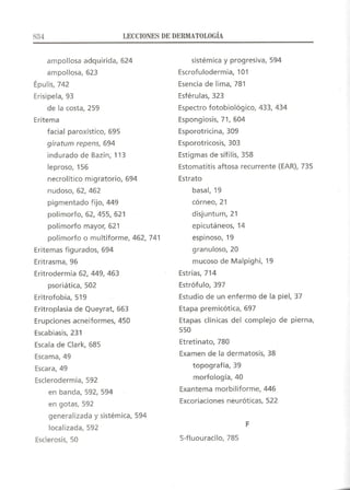 Lecciones de Dermatología