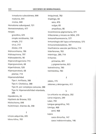 Lecciones de Dermatología