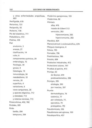Lecciones de Dermatología