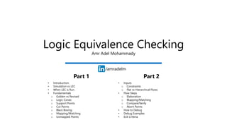 Formality - Logic Equivalence Checking - All Parts Combined | PDF