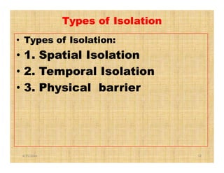 Isolation Points Inplant General principles of seed production | PDF