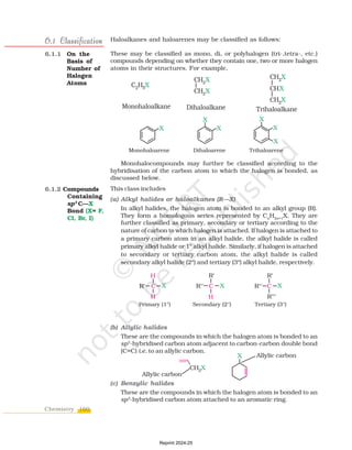 lech201.pdf complete topics of organic chemistry halogen componds | PDF
