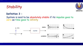 Control System - Stability of a control system | PPTX