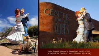 John Seward Johnson II (American, 1930-2020)
“A turn of the Century”, 1995 (Bronze; 609.6 cm)
 