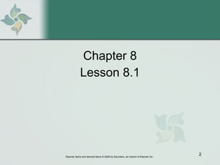 Chapter 8 Lesson 8.1 
