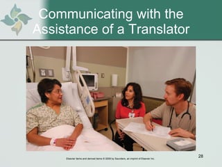 Communicating with the Assistance of a Translator 