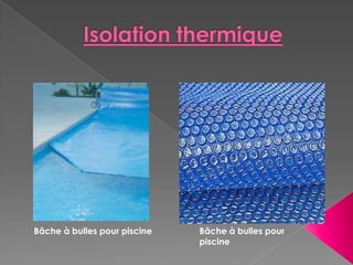 Bâche à bulles pour piscine   Bâche à bulles pour
                              piscine
 