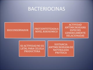 BACTERIOCINAS 