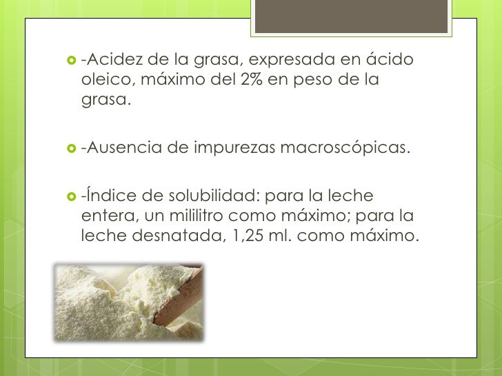 Leche en polvo