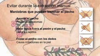 Leche materna extraccion y almacenamiento