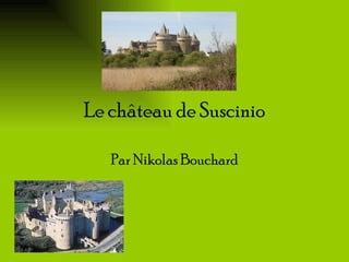 Le château de Suscinio Par Nikolas Bouchard 