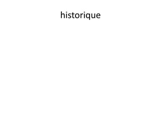 historique
 